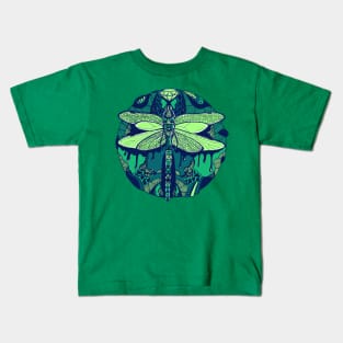 Ngreen Circle of the Dragonfly Kids T-Shirt